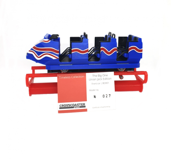 Big One Car Union Jack 3D Model