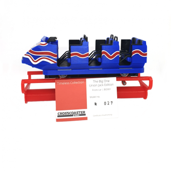 Big One Car Union Jack 3D Model