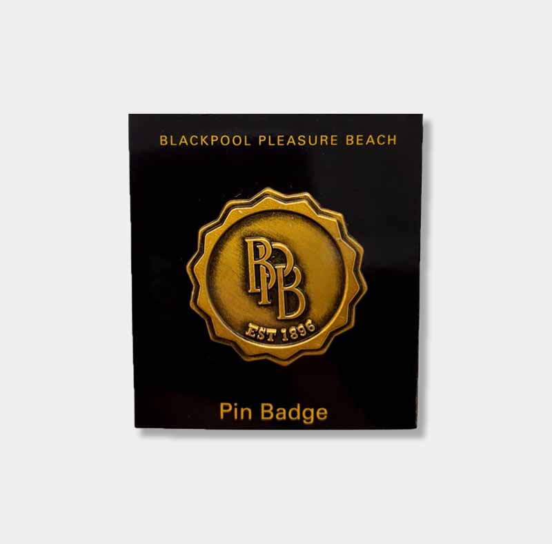 Pin Badges Blackpool Pleasure Beach Retail Shop