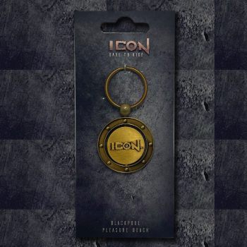 ICON Gold Spinning Keyring