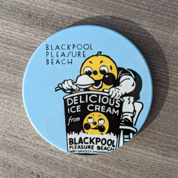 Ice Cream Funshine - Blue Coaster