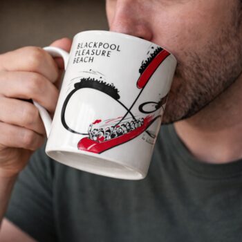Mug Red Rollercoaster