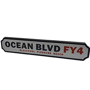 Ocean BLVD Sign