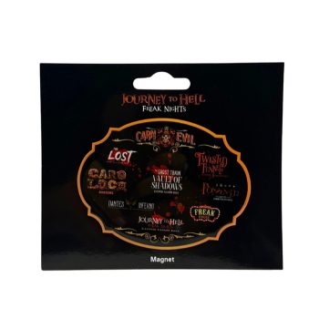 Journey To Hell Freak Nights Magnet
