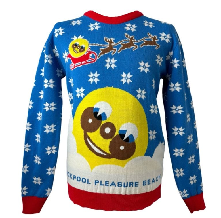 Mr Funshine Adults Christmas Jumper – Blackpool Pleasure Beach Retail Shop