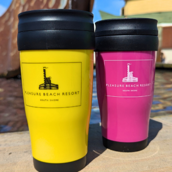 Pleasure Beach Resort Travel Mug