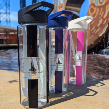Pleasure Beach Resort Water Bottle