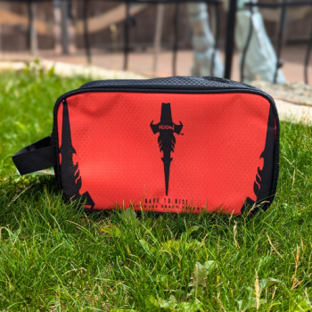 Icon Red Wash Bag