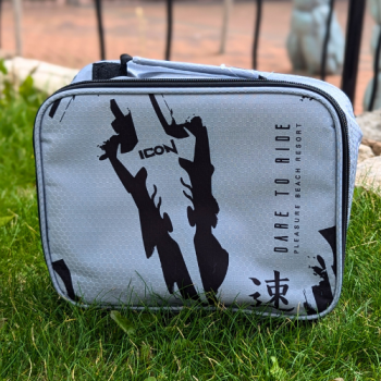 Icon Grey & Black Lunch Bag