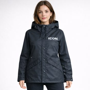 ICON Black Raincoat