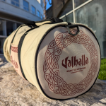 Valhalla Retro Canvas Barrel Bag