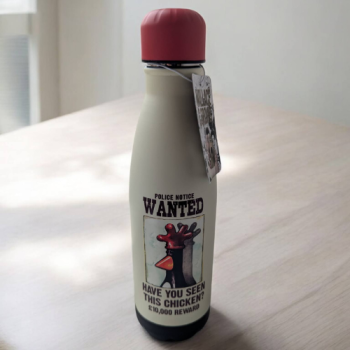Feathers McGraw Wanted Water Bottle