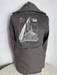 Big One Track Hoodie Grey - Pleasure Beach Resort