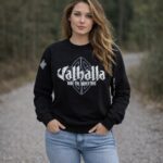 Valhalla Black Crew Sweatshirt