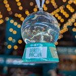 Derby Racer Snow Globe Hanging Decoration