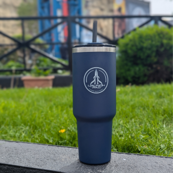 Launch Pad Navy Tumbler