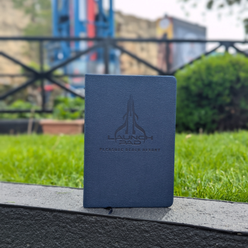 Launch Pad Navy Notebook