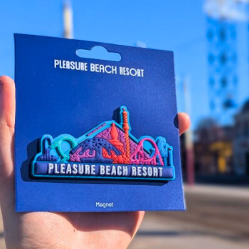 Pleasure Beach Resort Skyline Magnet