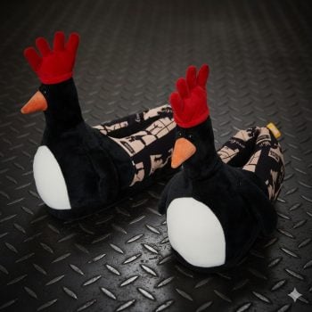 Wallace & Gromit - Feathers McGraw Slippers
