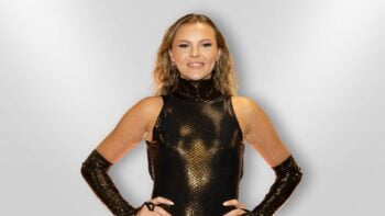 Bronze Snake Lycra Dress