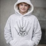 Valhalla sherpa kids hoodie