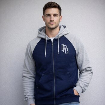 HOODY SKYLINE LINEAR ZIP UP