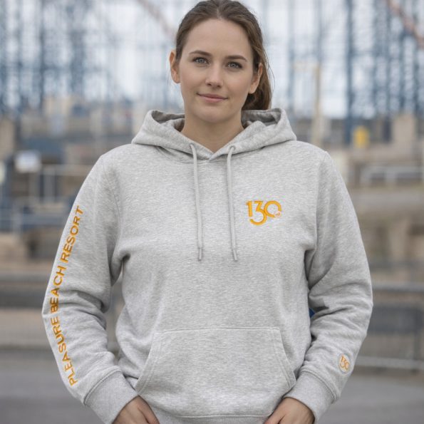 130 Years Sweat Hoody Grey Marl