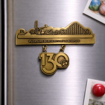 PBR 130 Years Skyline Magnet