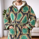 Aviktas Dressing Gown Snake Skin (adults)