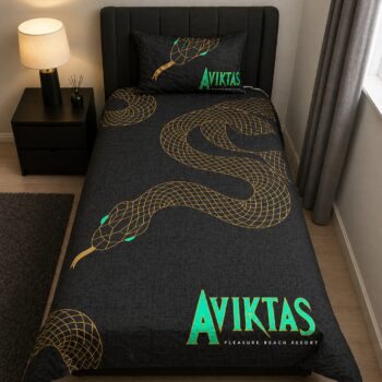 Aviktas Gold Snake Bedding