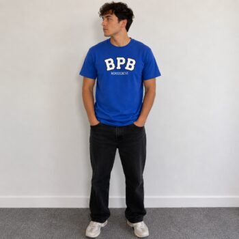 PBR Blue College T-Shirt
