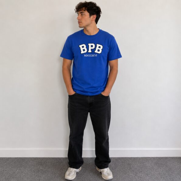 PBR Blue College T-Shirt