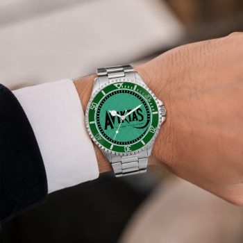42MM Aviktas Watch Stainless Steel Strap