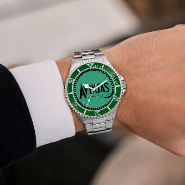 42MM Aviktas Watch Stainless Steel Strap