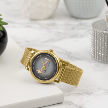 Icon Watch Gold Mesh Strap