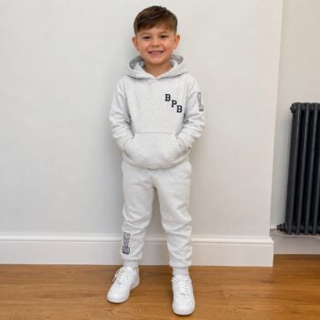 PBR Grey Blue Tracksuit Set Kids