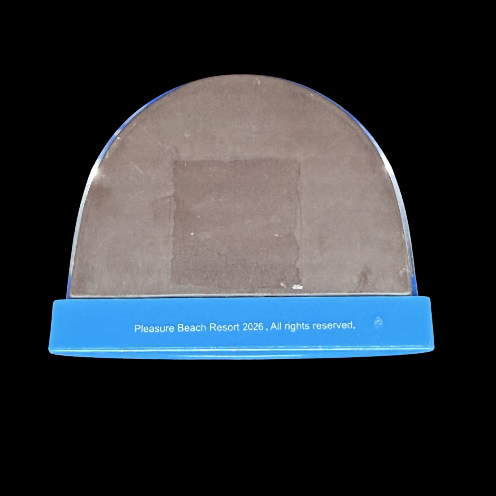 Skyline Snowglobe Magnet Back