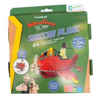 Wallace and Gromit Build Your Own Sidecar Plane