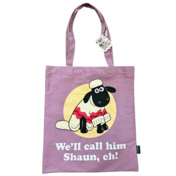 Wallace and Gromit Shaun Cotton Shopper