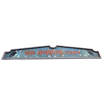 The Horror Crypt Sign (Wood)
