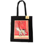 Funshine Cow Black Tote Bag