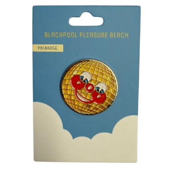 Mr Funshine Disco Pin Badge