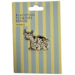 Mr Funshine Cow Enamel Pin Badge