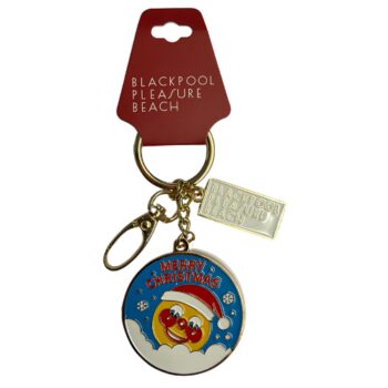Mr Funshine Christmas Keyring