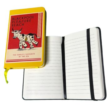 Funshine Cow A6 Notebook (Yellow)