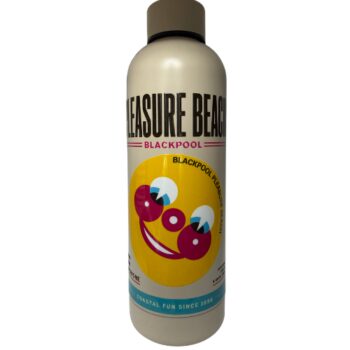 Mr Funshine Beige Metal Bottle
