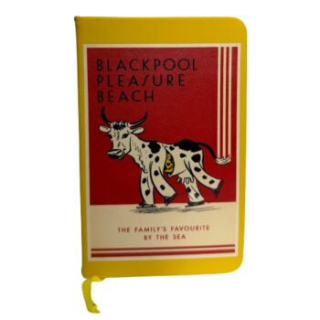 Funshine Cow A6 Notebook (Yellow)