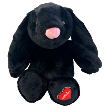 Onyx Rabbit Cuddly Toy