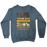 Slate Blue Hoodie, Golden Birthday Bokeh