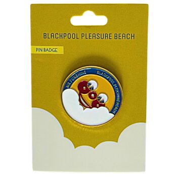 Mr Funshine Smiles Pin Badge